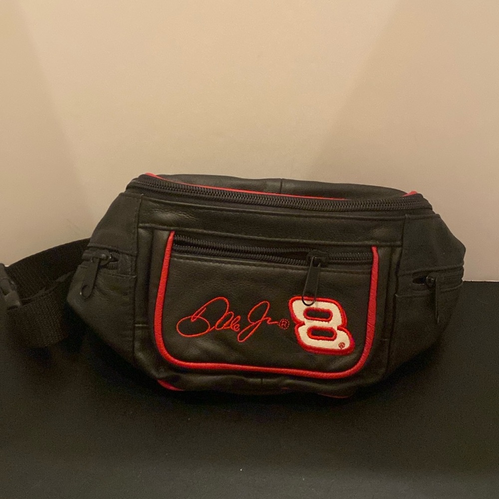 Wilsons Leather Dale Earnhardt Jr waist bag Fanny pack NASCAR adjustable strap
